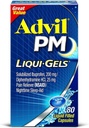 Advil PM Ibuprofen 200 mg Liqui-Gels 80 ea (verpakking van 4)