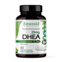 Emerald Labs DHEA 25mg - Adrenal Support Supplement to Help Hormone Balance* - Inclusief DHEA - Glutenvrije - 60 plantaardige capsules (30 dagen levering)