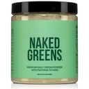 NAKED Super Greens Powder Organic Greens Supplement - Slechts 10 Premium Ingrediënten - Vegan, Non-GMO, Prebiotic en Probiotic - 35 porties