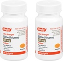 Rugby Ultra Strength Simethicone Gas Relief 180 mg - Maximale gasrelief voor volwassenen - Kan helpen met symptomen van flatulentie, opgeblazenheid, gasvolheid - 60 Softgels (2 Pack)