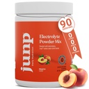 JUNP Electrolytes en poudre Pas de sucre Pas de glucides, Orchard Fresh Juicy Peach Keto Electrolyte Drink Mix, Potassium et sel Poudre d'hydratation Electrolytes Zéro Calorie Sans sucre Poudre d'électrolyte, 90 portions