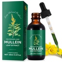 Mullein Drops, Mullein Leaf Extract voor Longen, Mulleins Leaf Drops voor Long Reiniging en Phlegm, Snelle Absorptie Krachtige Mulleins Extract voor Sterkere Longen (1)