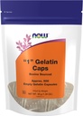 NU Voedingssupplementen, Lege Gelatine Capsules, #1, Bovine Brond, Gevuld door Gewicht, 500 Gel Capsules