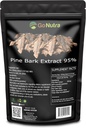 Go Nutra Pine Bark Extract Poeder Gestandaardiseerd 95% Proanthocyanidines Pine Bark Powder Potent Supplement 8oz. Pure Non-GMO Vegan