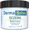 Dermasolve Full Body Eczeam Relief Lotion Cream - Flare Control Therapie Balsem die beschermt, vocht en reparaties huidkinderen, baby's en volwassenen - Steroid Free (4 Fl Oz, 1)