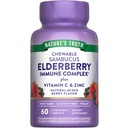 De waarheid van de natuur Vlierbessen Immune Complex 60 Kauwtabletten 