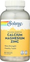 Solaray Calcium, Magnesium, Zink Capsules, 250 Tel.