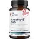 Designs for Health Annatto-E 300mg Tocotrienols Vitamin E - Delta + Gamma Tocotrienols to Support Heart Health, Eye Health, Healthy Aging - DeltaGold Antioxidants Supplement (60 Vitamin E Softgels)