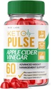 rize labs Keto Pulse Gummies - gewichtsverlies supplement biologische ingrediënten Apple Cider Vinegar Advanced Active Keto en ACV Formula Plus Gomita (60 Gummies)