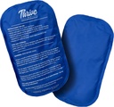Paquets de glace thrive pour blessures réutilisables - Grand bleu foncé, 2 comtes - Paquets de glace gel et tampons de compression froid pour soulager la douleur au cou, à l'épaule, au genou et au dos - Thérapie flexible et longue durée