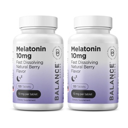 Balancebreens Melatonine 10mg Fast-Dissolve, 120 Tablets 