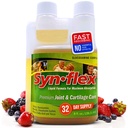 Synflex Liquid Glucosamine Original Formula - Chondroitin, Vitaminen, Mineralen - Drink Supplement voor mannen en vrouwen, helpt ondersteuning Joint & Cartilage Health - Berry Flavor, 32 dagen levering