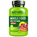 NATURELO Tiener Multivitamine - Whole Food Multivitamine - with Minerals for Teenage Boys & Girls - Supplement for Active Kids - Non-GMO - Vegan & Vegetarian - 180 Capsules