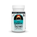 Bron Naturals Essential Enzymes 500mg Bio-uitgelijnd Multiple Enzyme Supplement Herbal Defense for Digestion, Gas, Constipatie & Bloating Relief - Supports Immune System* - 60 Vegetarische Capsules