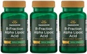 Swanson Drievoudige sterkte R-Fractie Alpha Lipoïnezuur - bevordert gezonde bloeddruk en levert essentiële voedingsstoffen - (30 capsules, 300 mg elk) (3 verpakkingen)