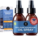 Magnesium Spray Oil - 100% Pure Topical Magnesium Chlore for Leg Cramps from Ancient Zechstein Seabed 