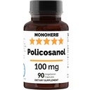 MONOHERB Policosanol 100 mg per capsule - 90 Veg Capsules