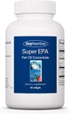 Allergie Onderzoeksgroep Super EPA - Omega 3 Supplement, Visolie Concentraat, EPA, DHA, Omega 3 Vetzuren, Duurzaam-gezongen ansjovis - 60 Tel.