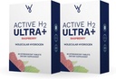 Actieve H2 Ultra+ Waterstof Water Tablet, Natuurlijke Framboos. Optimaliseren van gezondheid, ondersteuning Immuniteit, en balans antioxidanten met voordelen van moleculaire waterstof 120 porties