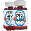 YumVs Sugar Free Prebiotic Fiber Gummies voor volwassenen en kinderen - Berry Flavor - Kosher Halal 4g High Fiber Supplement voor vrouwen en mannen - Dagelijkse vezel voor spijsverteringsgezondheid (60 Telling, 2PK)