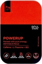 Soul Strips Power Up - entraînement + énergie Bandes orales avec caféine, L-Theanine, vitamine B12, saveur de fraise, améliore le métabolisme, Absorbe rapide, utilisation quotidienne, Zéro sucre, végétalien, 30 bandes