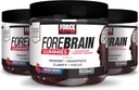 FORCE FACTOR Forebrain Gummies, 3-pack, Nootrope Hersensupport Supplement voor Geheugen & Focus, Hersenen Vitamine met COBNIGRAPE & Huperzine A, Focus Gummies ter ondersteuning Herinnering & scherpte, 180 Gummies