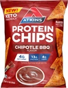 Atkins Chipotle BBQ Proteïne Chips, 4g Net Carbs, 13g Proteïne, Glutenvrij, Lage Glykemie, Keto Vriendelijk, 12 Tellen