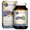 Jardin de la vie Une fois par jour des aliments entiers multivitamines pour les hommes, les hommes biologiques vitamines et minéraux, vitamine C, zinc, végétalien, pour la santé et le bien-être, 30 comprimés