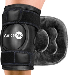 Ice Pack for Knie Pain Relief, Reusable Gel Ice Wrap for Injuries, Swelling, Knie Replacement Surgery, Cold Compress Therapy for Artritis, Meniscus Tear and ACL, Black