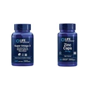 Life Extension Super Omega-3 EPA/DHA Fish Oil, Sesam Lignans & Olive Extract - Omega 3 Supplement & Zink Caps, zink 50 mg, zink Citraat, ondersteuning van het lichaam Immuun verdediging