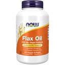MAINTENANT compléments alimentaires, huile de lin 1000 mg avec oméga-3 essentiels, pressé à froid, sans hexane, formule végétalienne, 120 softgels veg