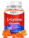 L-Lysine 1000mg Gummies - Supporte la peau, les lèvres, végétalien, sans gluten, les vitamines pour les adultes tissu santé et système immunitaire, chewables, supplément de vitamine Amino acide et suppléments complexes, non-OGM