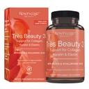 Reservevoeding - Tres Beauty 3 - Supplement voor haargroei, huidverzorging en nagelverzorging - Collageen supplement met keratine en biotine - Glutenvrij - 90 capsules (30 porties)