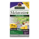 Antwoord van de natuur Melatonine+, 60 Count Capsules Promoot rustgevende slaap 