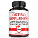 Satoomi 7in1 Cortisol Supplement - Magnesium Glycinaat met Ashwagandha, Magnesium Glycinaat en Citraat - Mood & Rest Well & Resilience - 90 Capsules gedurende 45 dagen