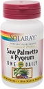Gegarandeerd vermogen Zag Palmetto en Pygeum Een Dagelijks - 30 Capsules