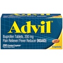 Advil Ibuprofen tabletten, 200 telling