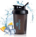Prodigy Nutrition Labs Premium Shaker Bottle Perfect voor eiwitshakes en preworkout -14 Ounce (zwart)
