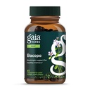 Gaia Kruiden Bacopa - Hersenen en Cognitieve Ondersteuning Herbal Supplement - Gemaakt met Bacopa (Bacopa Monnieri) om te helpen ondersteuning van een rijdende geest - 60 Vegan vloeibare Phyto-Capsules (Up to 60-Day Supply)