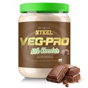 Suppléments en acier Poudre de protéines végétaliennes, Chocolat Lait, 25 portions (1,65lb)