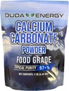 Duda Energy FGcc1f Food Graad 97+% Calcium Carbonaat van gemalen kalk, 1 lb.