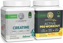 Actieve preworkout Hydration Blend & Createine Monohydraat Powder Set 