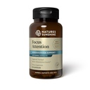 Nature's Sunshine Focus Attentie, 90 Capsules, Biedt voedingsstoffen die helpen bij het handhaven van normale Brain-Stimulatie niveaus terwijl het ondersteunen van bloedcirculatie en Neurotransmitter niveaus in het brein