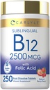 Carlyle Vitamine B12 Sublingual 2500 mcg 