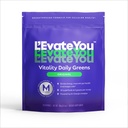 L'Evate You Vitality Daily Greens Powder (28 portions) 30 Superfoods, 9 Greens - pour un boost d'énergie cellulaire, alimenté par le complexe de charge M pour l'énergie toute la journée (Original)