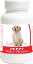 Gezond Ras Golden Retriever Puppy Honden Multivitamine Tablet 60 Tel.