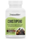NaturalSlim, Constipation Relief, Tabouret Adoucissant Constipend, Colon Cleanser pour les femmes et les hommes avec Citrate de magnésium, Aspartate et extrait d'olive, 120 capsules végétales