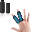 Finger Ice Sleeves 2 Ice Packs for Fingers, Thumbs & Toes Hot Cold Therapie for Artritis, Tendinitis, Trigger Finger and Zwelling Finger Black