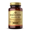 Solgar Magnesium met vitamine B6, 100 tabletten - Bevordering van gezonde botmineralisatie, ondersteuning zenuw- en spierfunctie, energiemetabolisme - Non-GMO, veganistisch, glutenvrij, zuivelvrij, kosjer - 33 porties