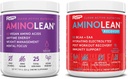 RSP NUTRITION Vegan AminoLean Pre Workout Energy (Acai 25 Servings) met AminoLean Recovery Post Workout Boost (Tropical Island Punch 30 Servers)